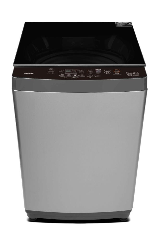 غسالة توشيبا 15 كيلو فتحة علوية فضي AW-DUHN1600LUPBB(SG)