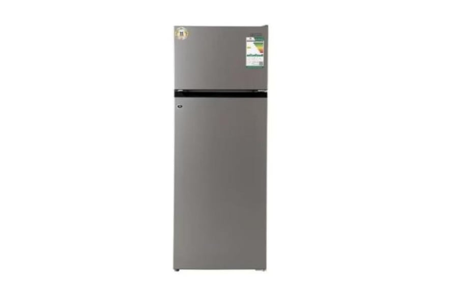 General Supreme, two-door refrigerator with top freezer, 7.2 feet, 205 liters, ice cooling, silver, GSDF205S