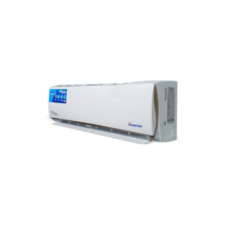 Split air conditioner 2 ton capacity 23000BTU with inverter technology (energy saving technology) and automatic cleaning feature and gold fin heat exchanger with cooling only function from Super General, KSGS181I