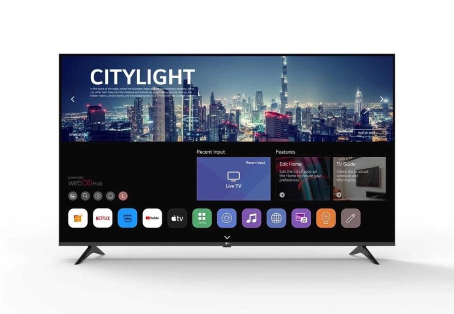 شاشة ام تي سي 50 بوصة اسمارت موديل LED MTC4K50S UHD - 4K