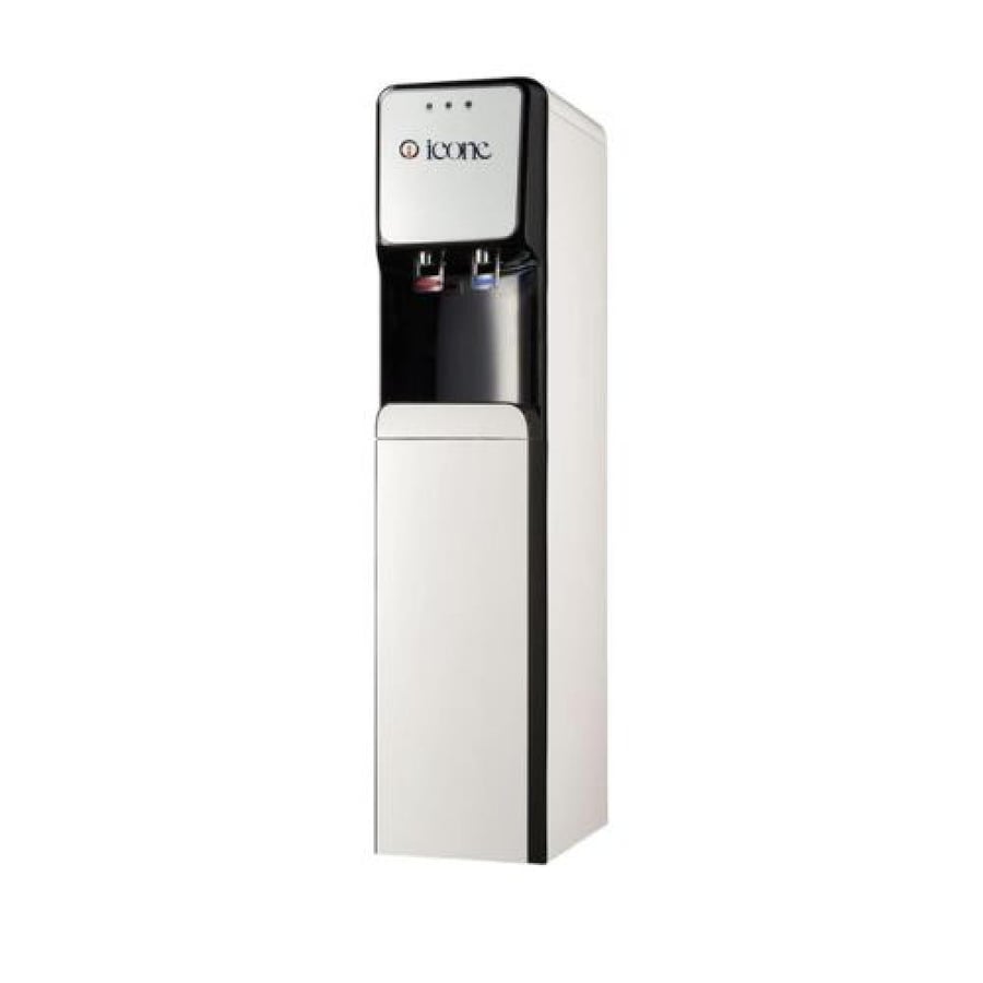 برادة مياه ايكون استاند بزبوزين أبيض وأسود