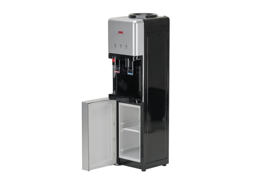 Hamm water cooler, stand, hot/cold, 3.2 liters, lower storage compartment - Model LM-YL1-1169B