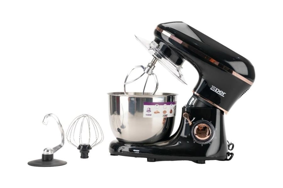 Mixer Expert 1100 watts capacity 5 liter black - Model XPSM-901-20BL