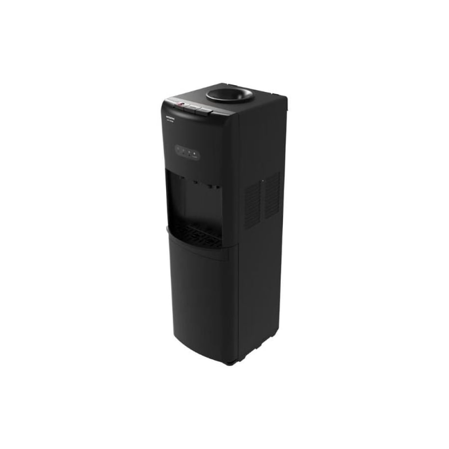 موزع مياه هيتاشي قائم، ساخن/عادي/بارد، 570 واط، أسود - HWD-15000(B)