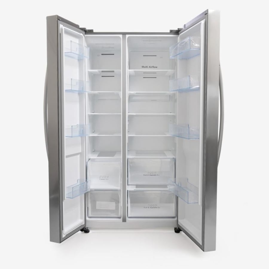 Eugene refrigerator, side by side, 637 liters, 22.4 cubic feet, steel - URKSBS637