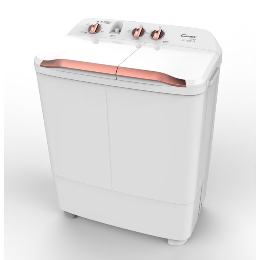 Washing machine with two tubs, 7 kg, Candy
