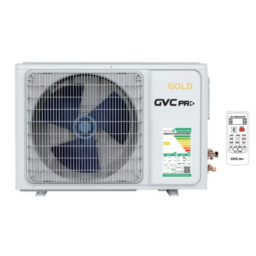وحدة خارجية لمكيف سبليت GVC Pro GOLD مع ريموت تحكم