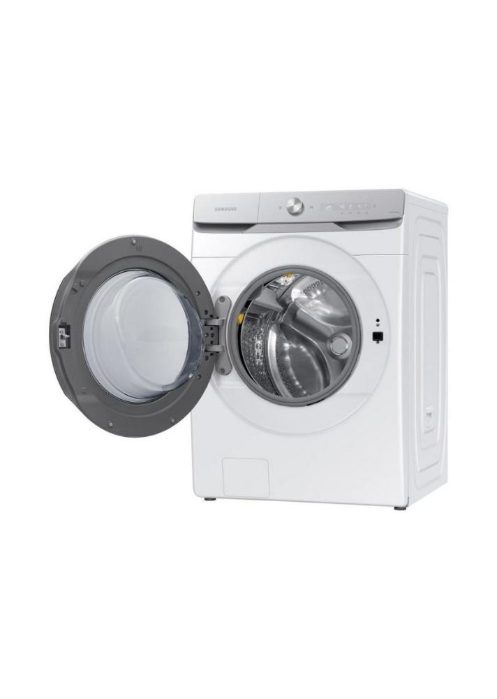 Samsung automatic washing machine front load 16 kg, 22 programs, white - WD16T6300GW/YL