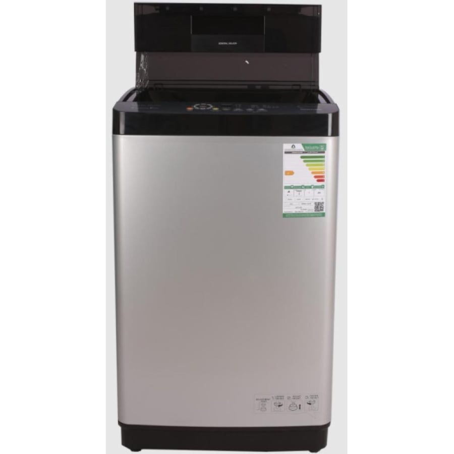 Top-loading washing machine, 19 kg capacity, automatic, energy-saving, from General Golden, gray
