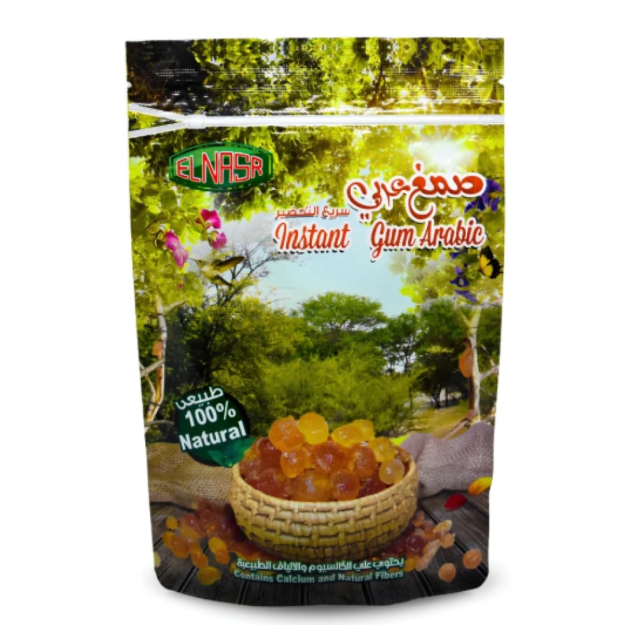 صمغ عربي سريع التحضير - 100% طبيعي 150 جرام