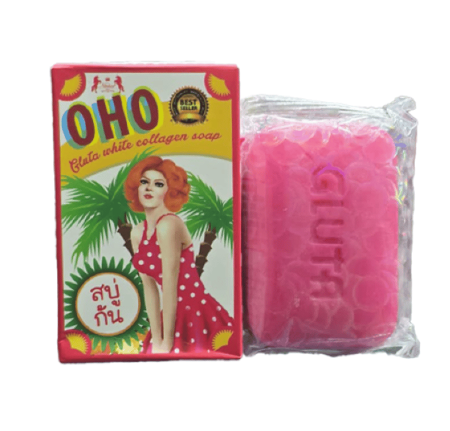 صابونة أوهو جلو تا وايت كولاجين (OHO Gluta White Collagen Soap)