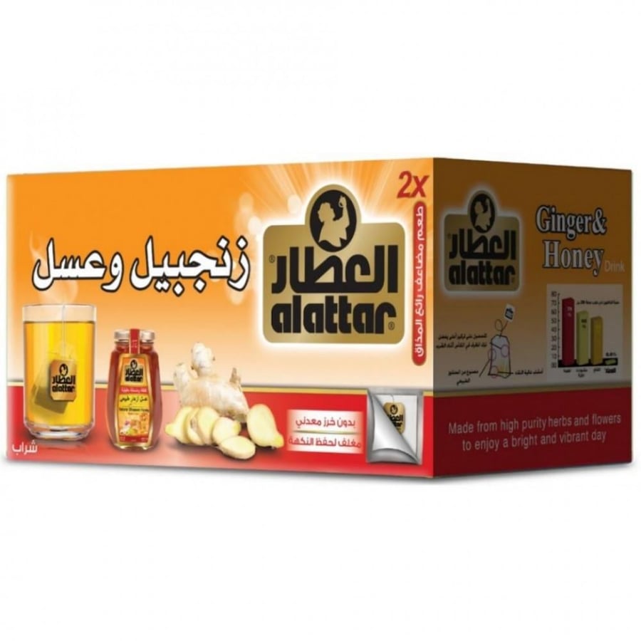 مشروب زنجبيل وعسل 20 كيس