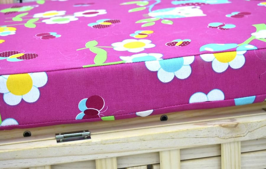 Foam mattress for baby bed size 60 × 120 cm