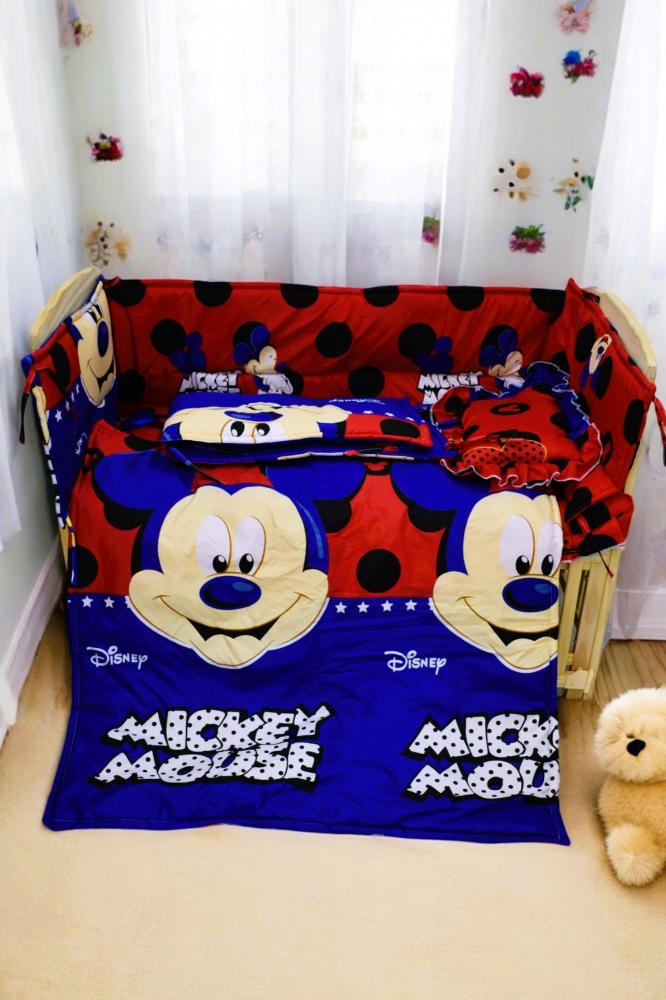 Baby bed barrier set of 7 pieces size 120×60