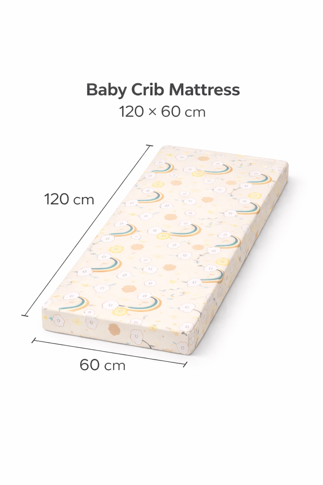 Soft and comfortable foam children's mattress – 120×60 cm children's bed mattress