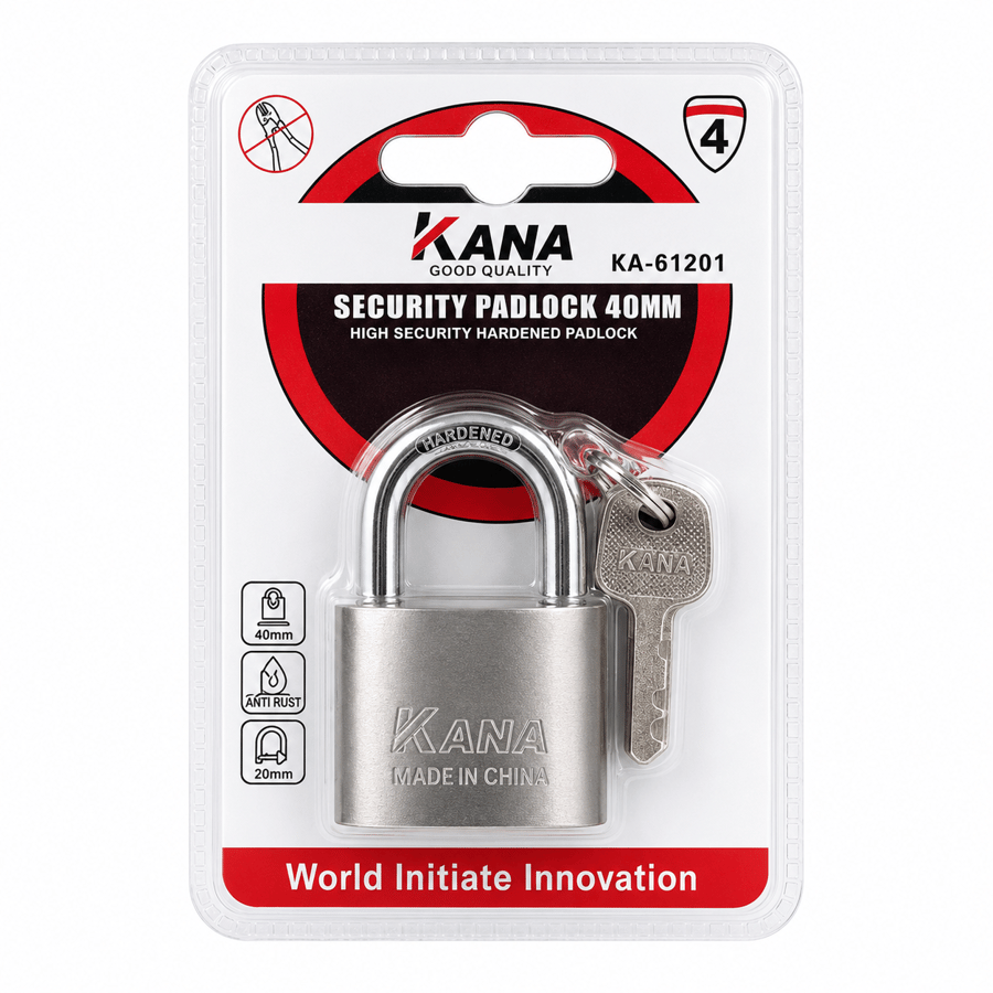 قفل أمان KANA مقاس 40 مم 🔒🗝️