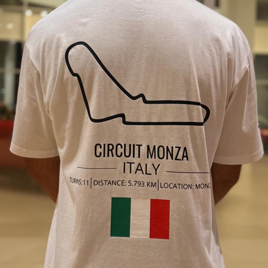 تيشيرت "MONZA x Scuderia Ferrari"