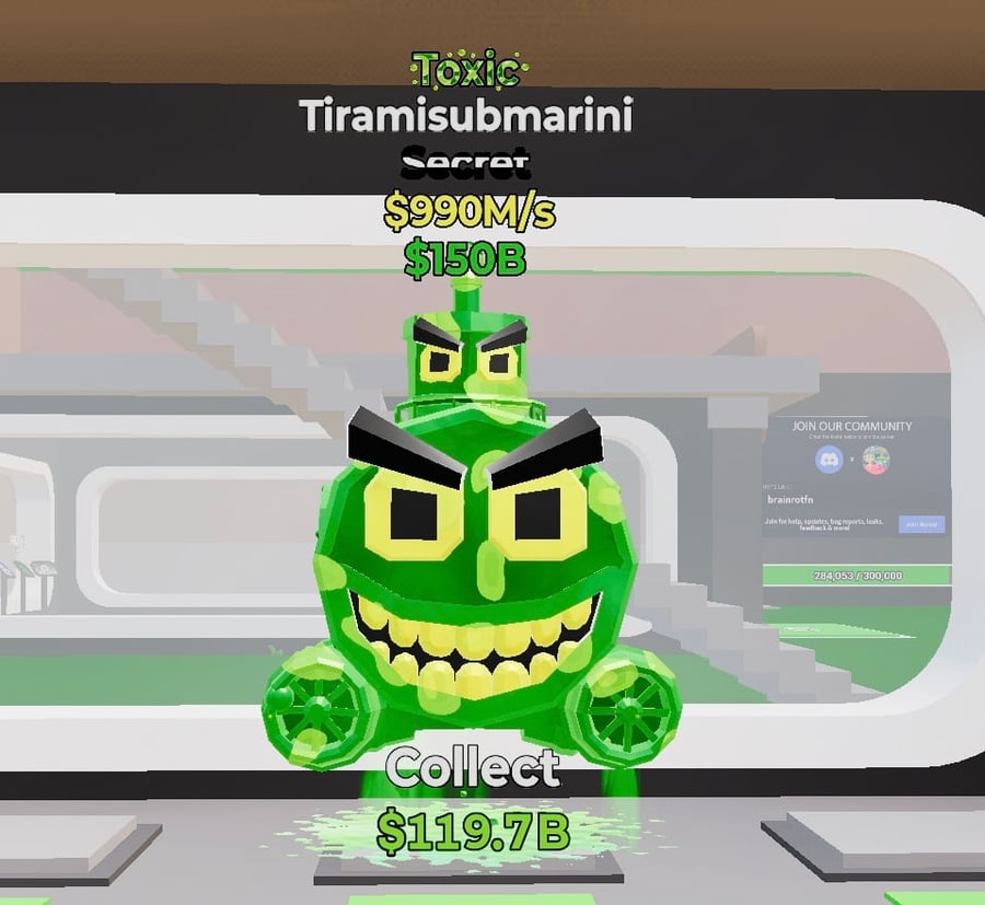 Toxic Tiramisubmarini 990m/s