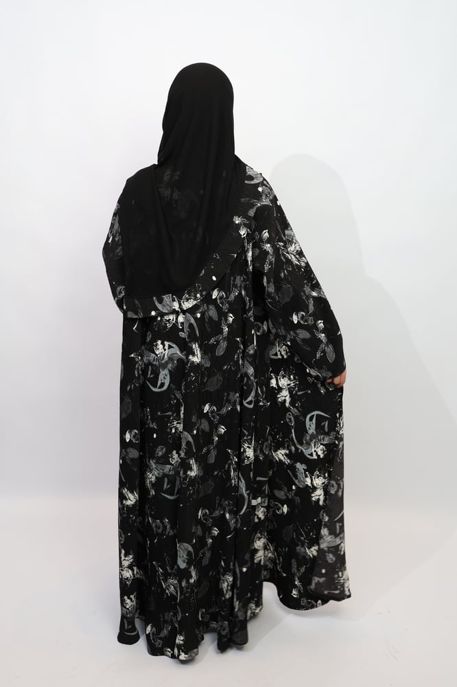 عباية حرير مكسر