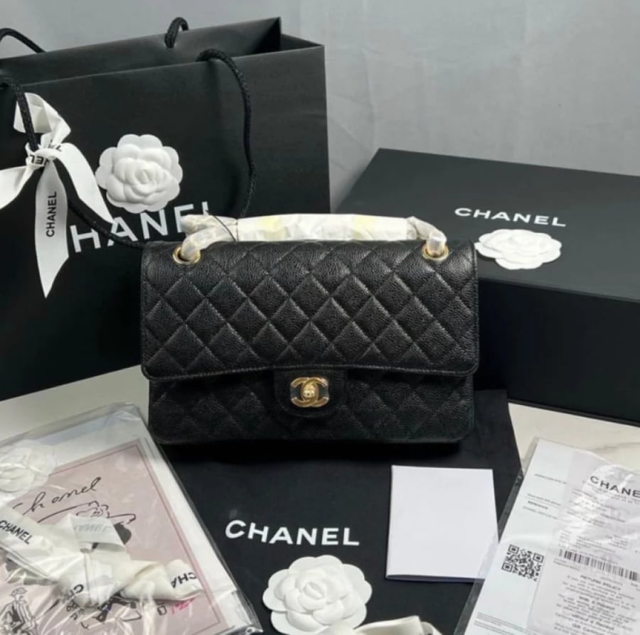 شنطة شانيل كلاسيك فلاب كافيار Chanel (Classic Flap)