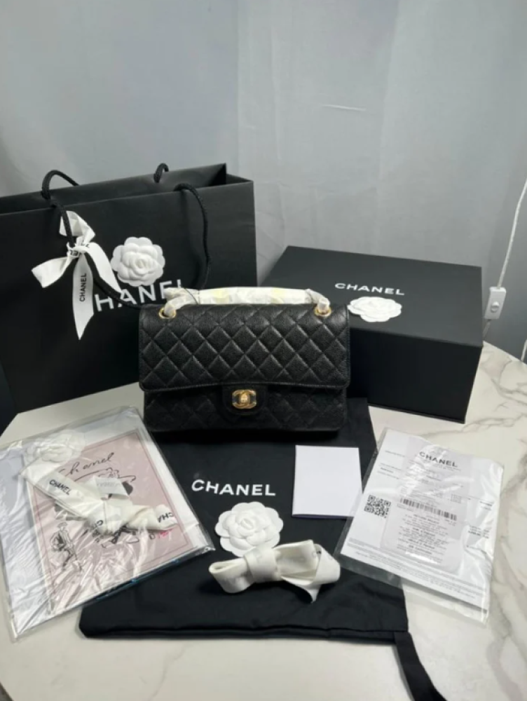 شنطة شانيل كلاسيك فلاب كافيار Chanel (Classic Flap)