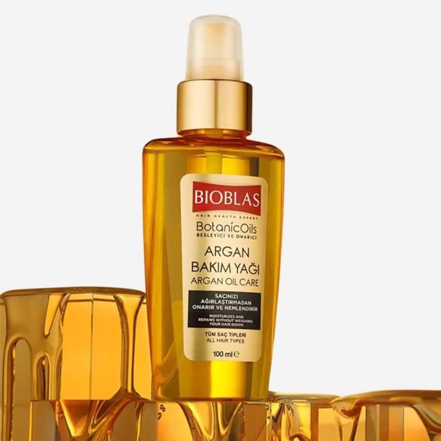 زيت شعر BIOBLAS لتغذية الشعر وتنعيمة