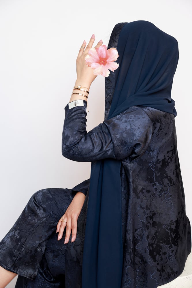 عباية قماش جاكار