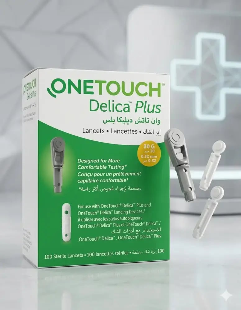 ONE TOUCH DELICA 100LANCE نيديل ابر وخز ديليكا