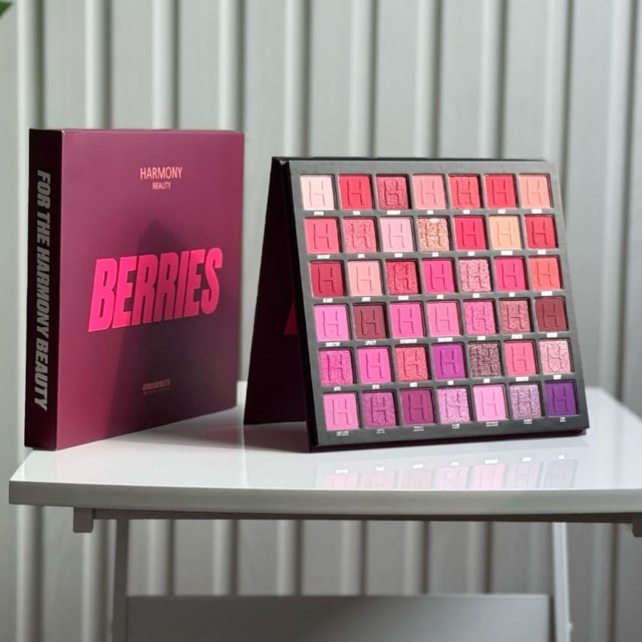 هارموني بيوتي مجموعة ظلال العيون 42 لون BERRIES