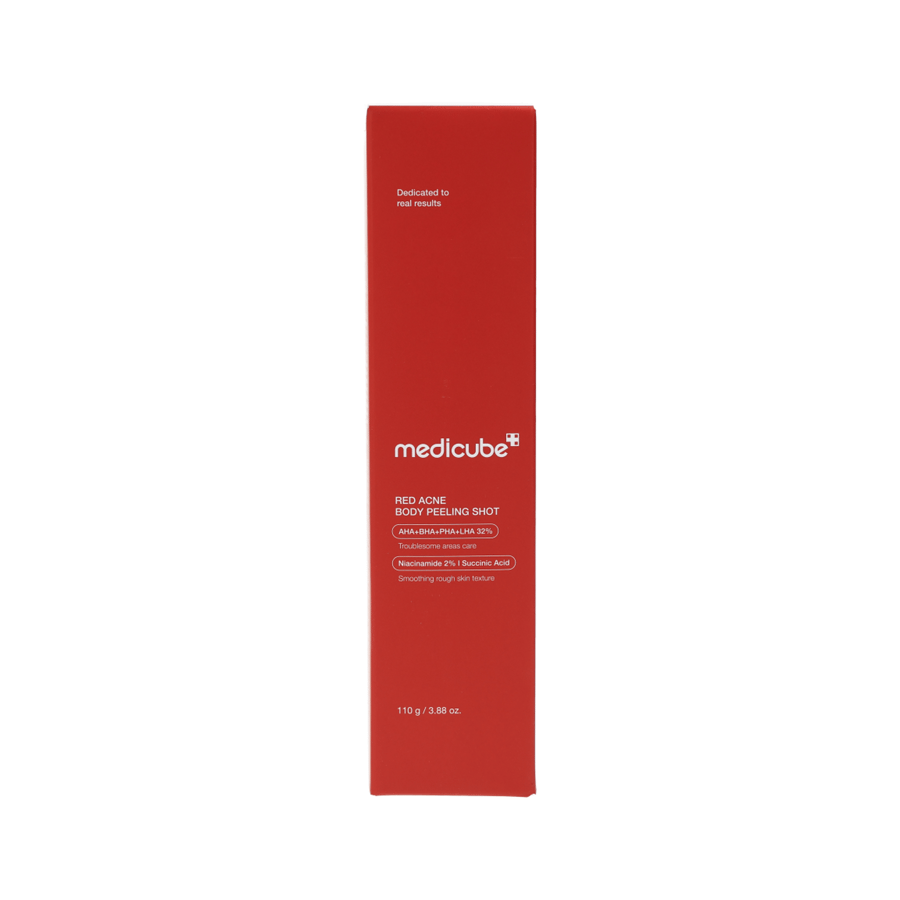 ميديكوب Red Acne Body Peeling Shot لتقشير الجسم ومقاومة الحبوب 110 جم
