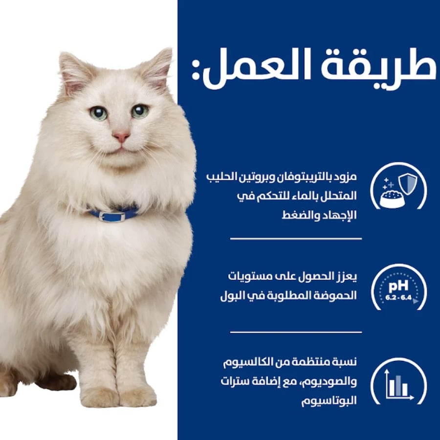 هيلز c/d stress للعناية بالمسالك البولية والتوتر 1.5kg