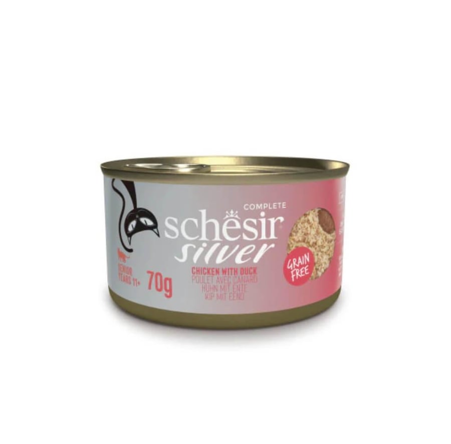 Canned Chicken and Duck Strips with Gravy, 70g