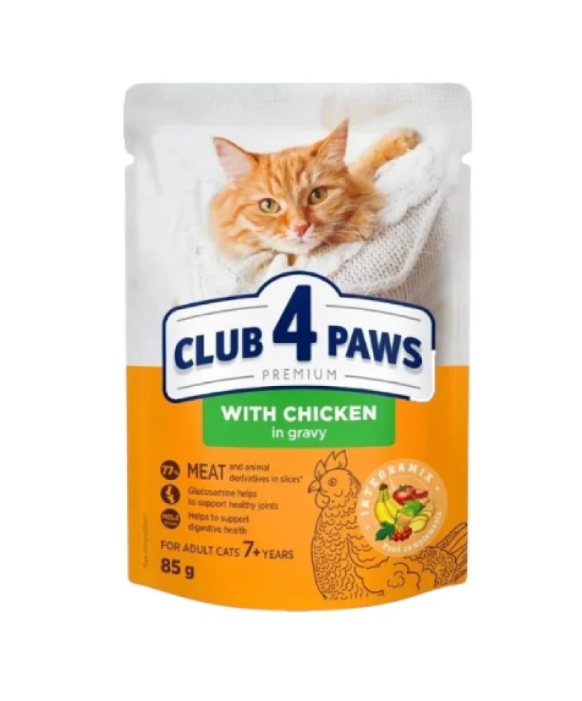 Club 4 Paws Chicken in Gravy 85g