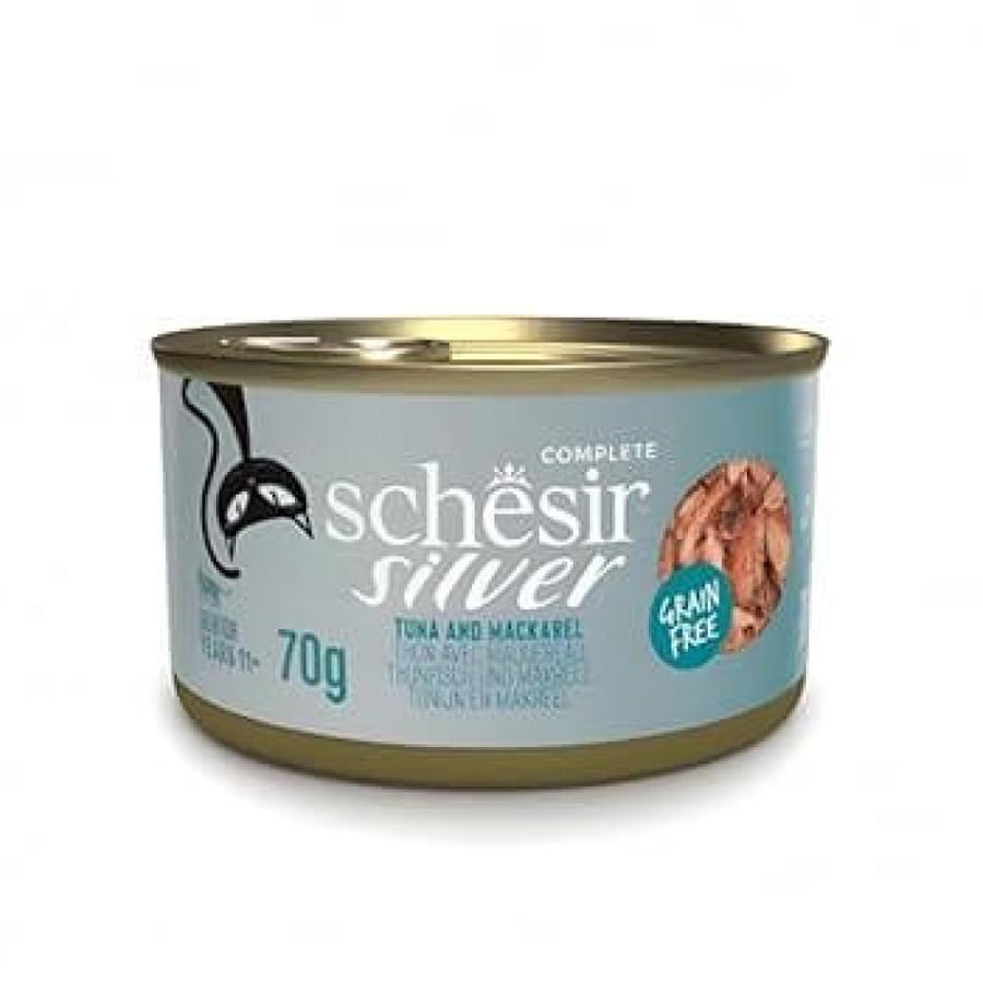 Canned Cheeser Silver Tuna & Mackerel Fillets in Gravy 70g