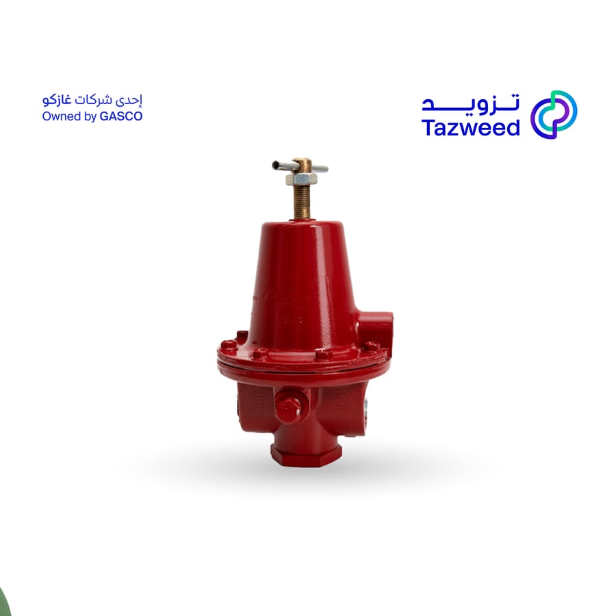 تركيب منظم غاز ضغط عالي 3/4 بوصة للخزان للقطاع التجاري