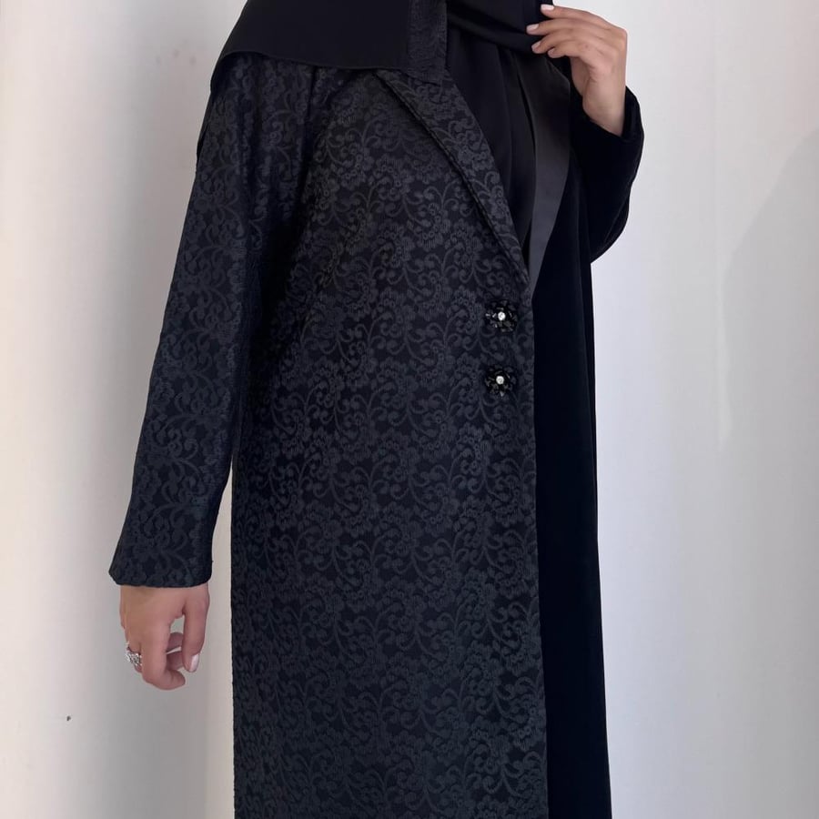 عبايه مخمل شتوي