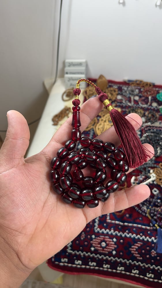 زعفران حرباء عنابي
