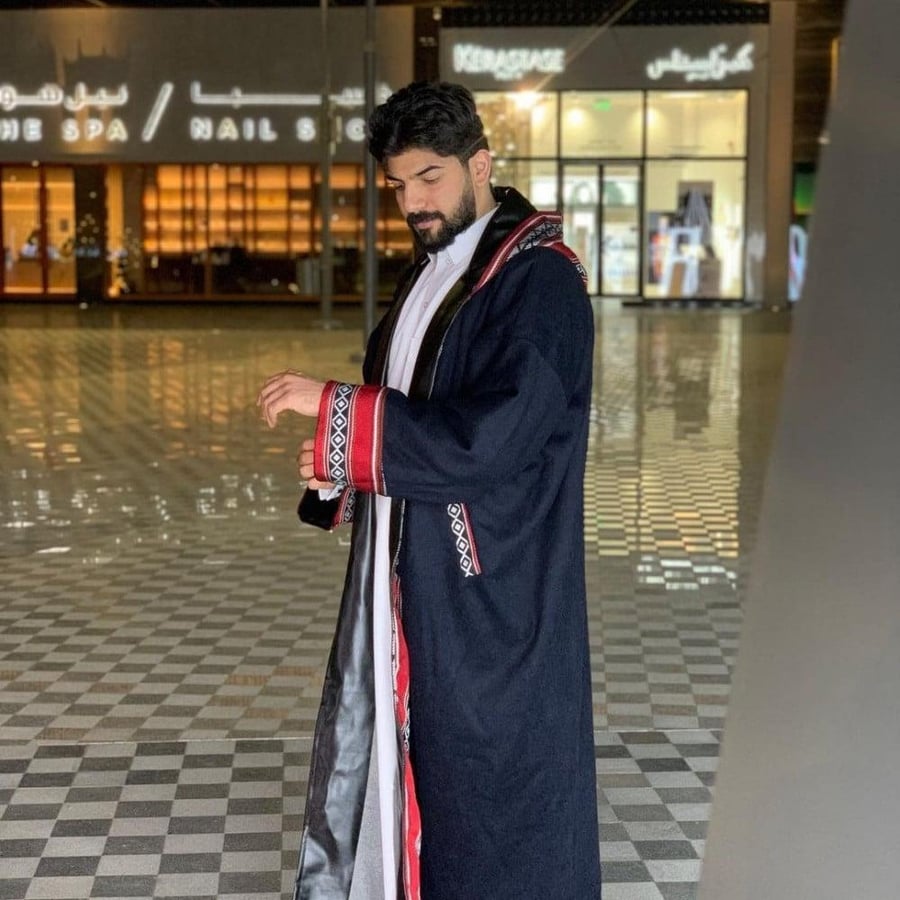 فروه رجالي تنلبس وجهين