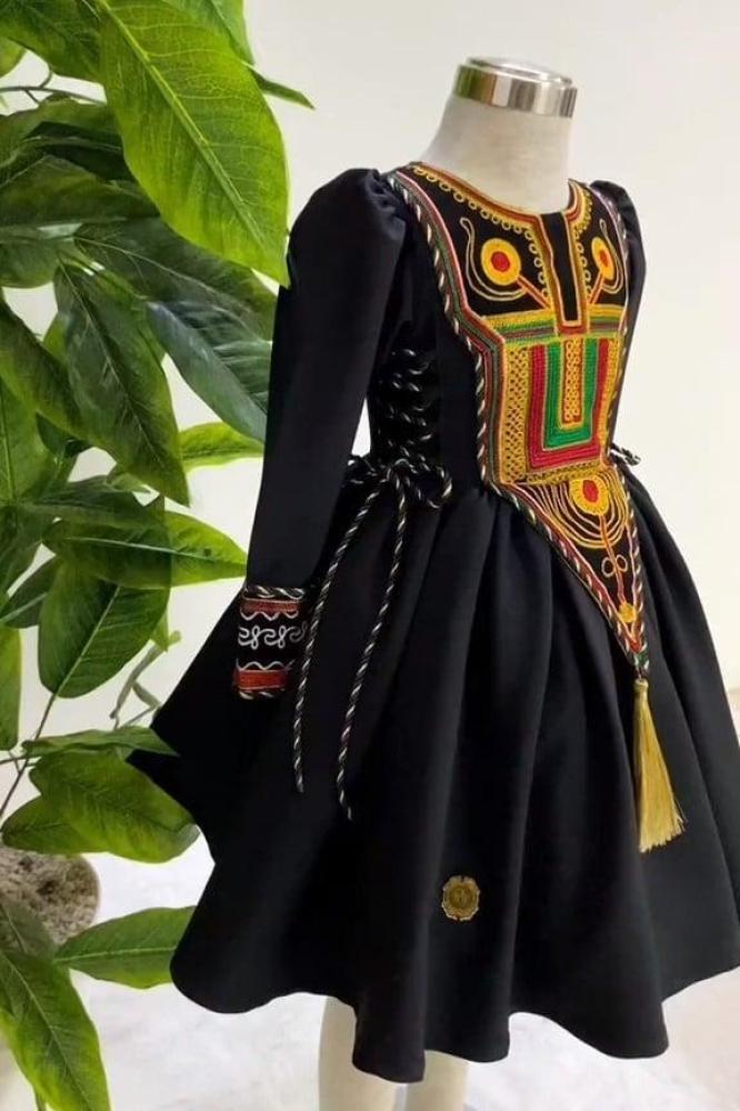 فستان يوم التأسيس عسيري