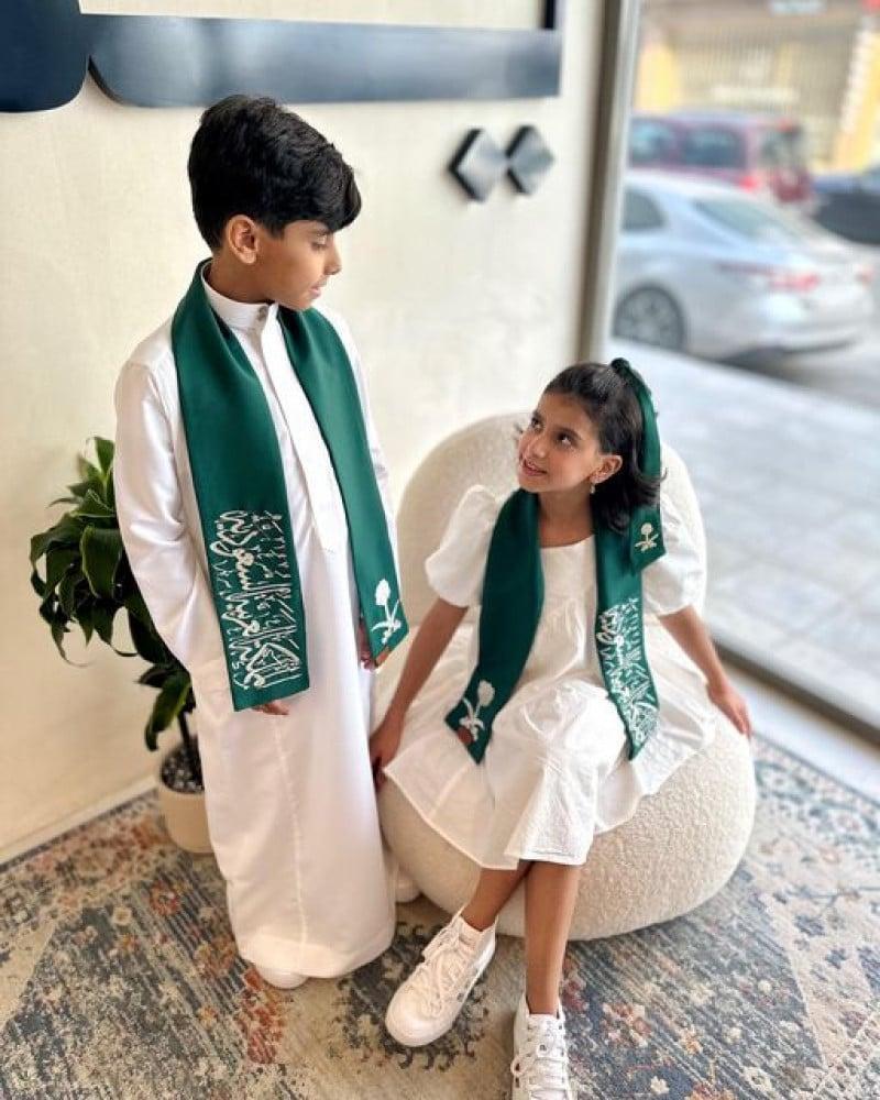 وشاحات الاحتفال اليوم الوطني