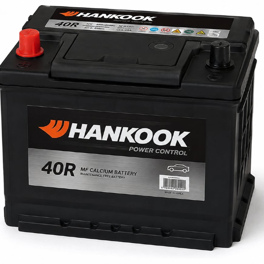 بطارية  40 امبير هانكوك 40R | Hankook 40R Car Battery