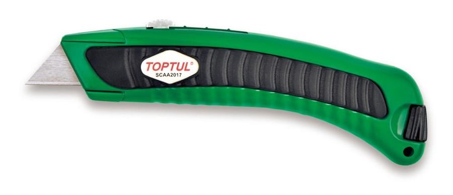 مشرط Heavy Duty مع 3 شفرات احتياطية بطول 165 مم