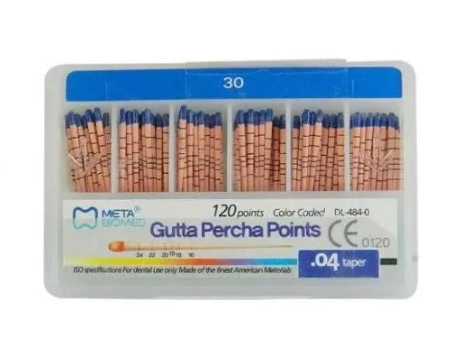 Gutta Percha Assorted color coded 30