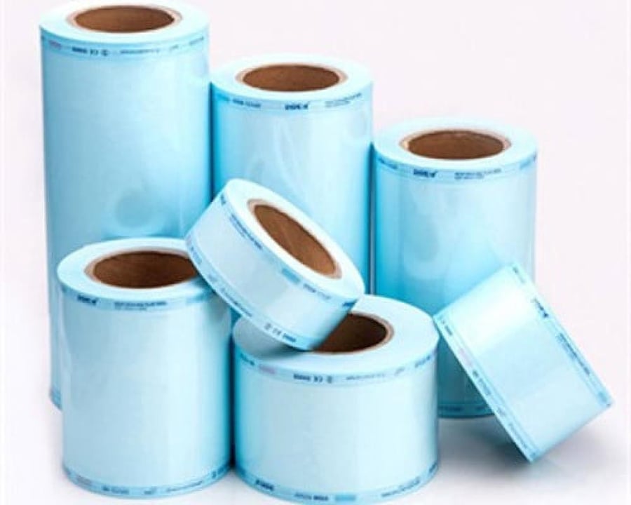 Flat Sterilization Reel Pouch 75mm x 200m
