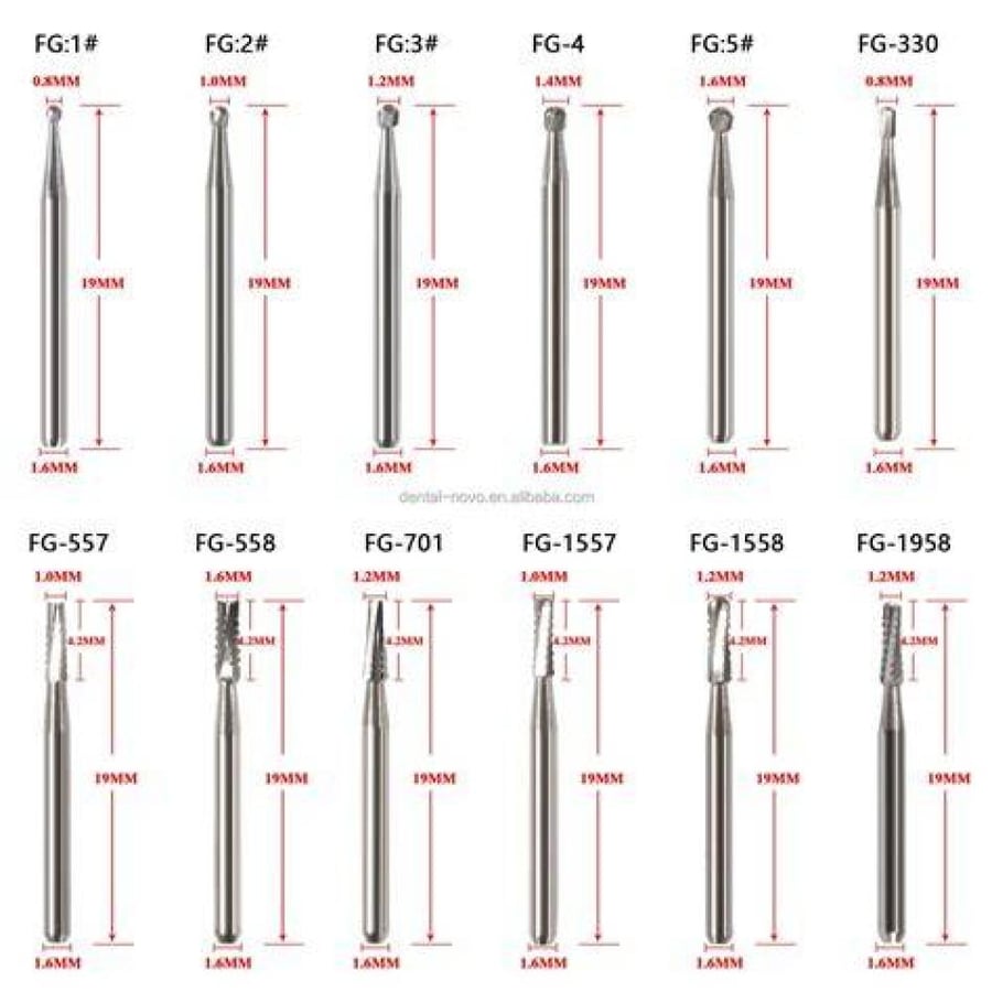 Carbide Burs FG / RA