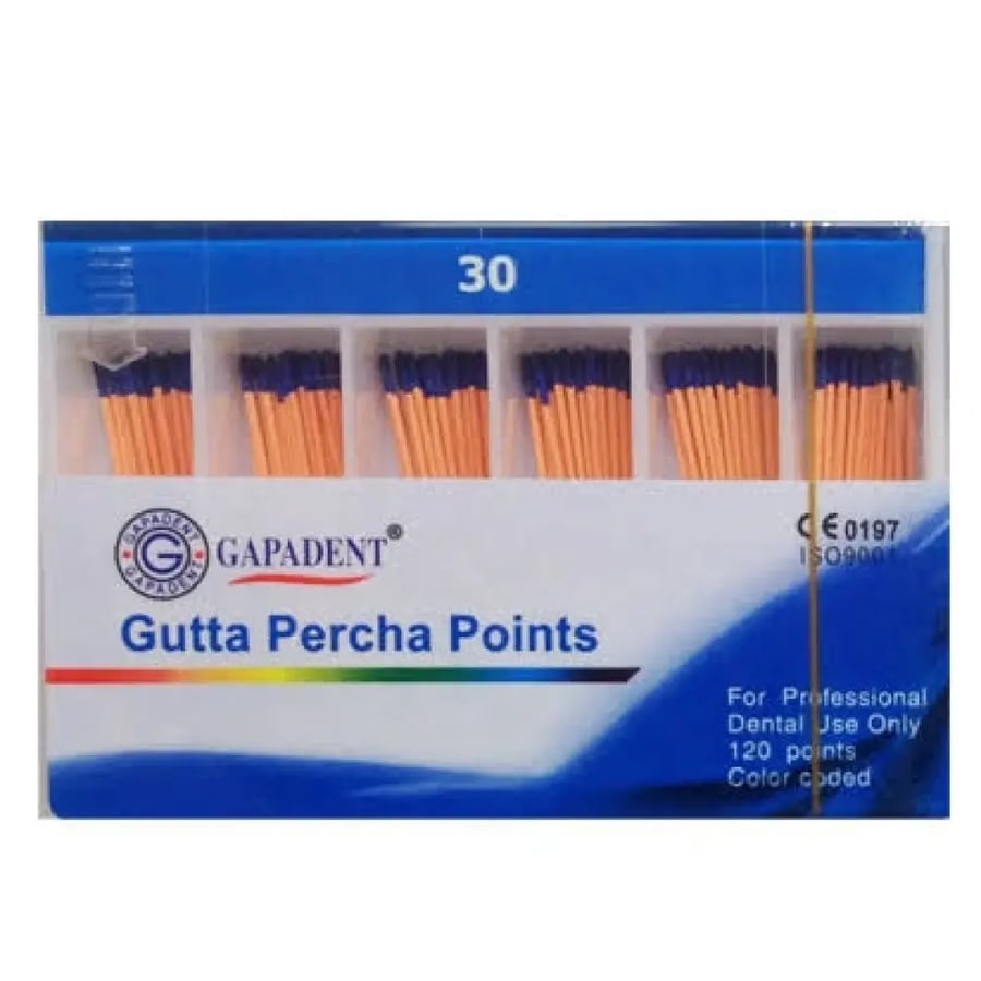 Gutta Percha Assorted color coded 30