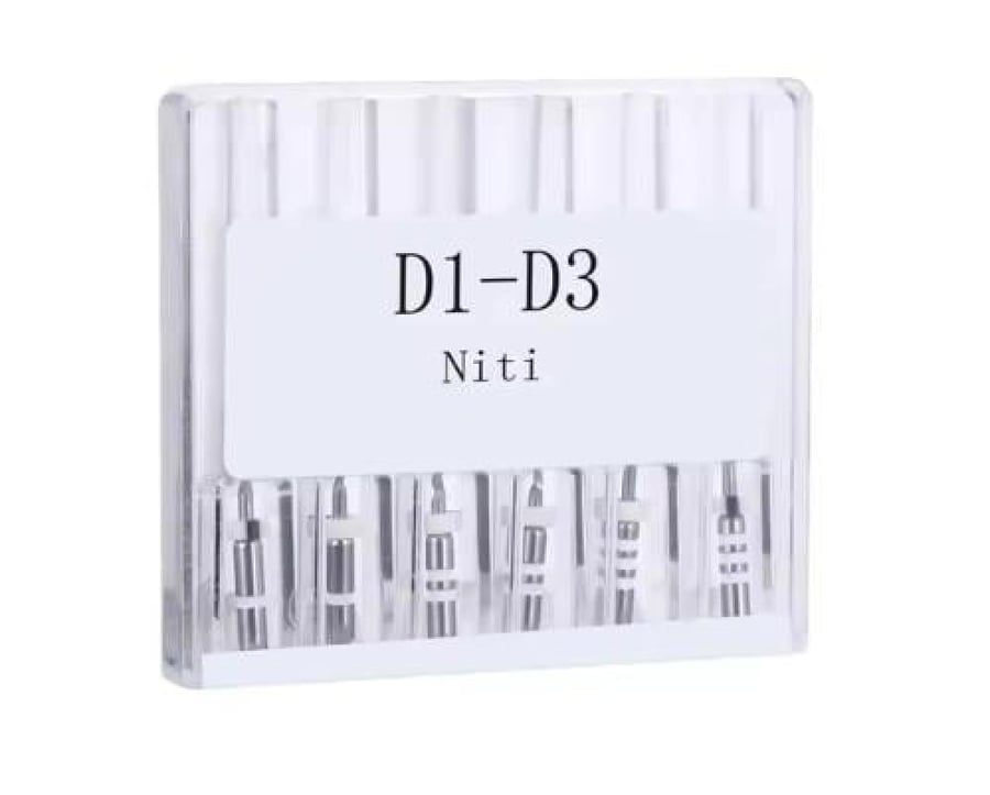 Rotary File Retreatment Gold Size D1 D3