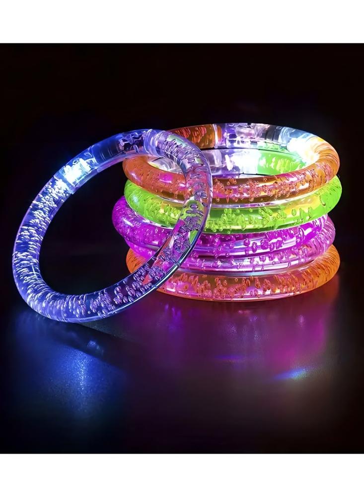 أساور LED للحفلات — 5 قطع