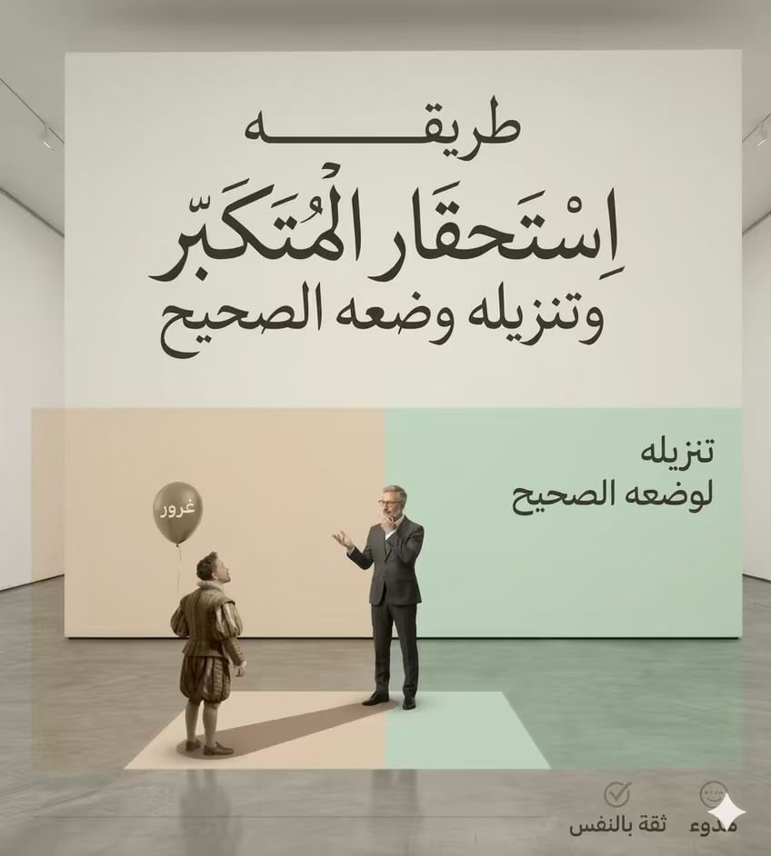 ملف pdf - تنزيل المتكبر إلا وضعه تصحيح
