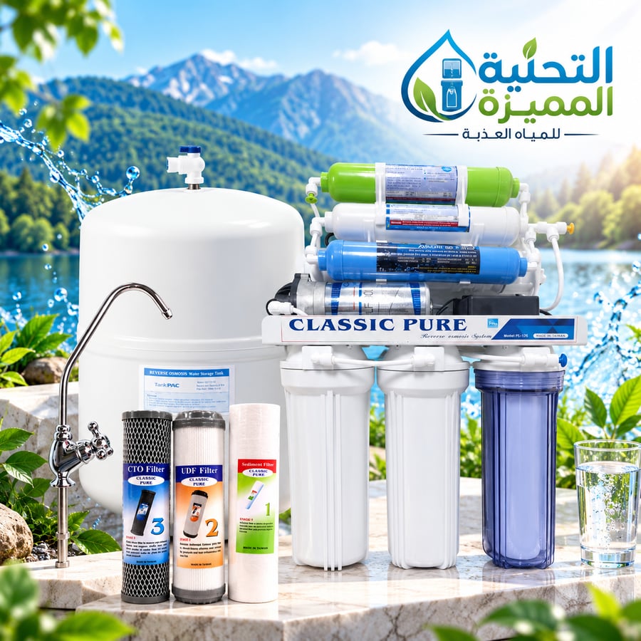 محطة تحلية 7 مراحل كلاسيك بيور